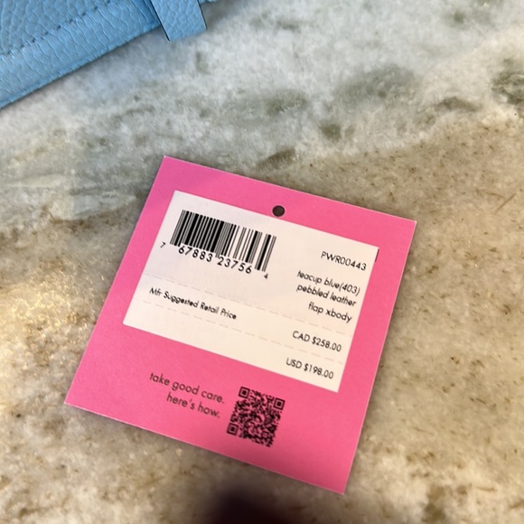 NWT Kate Spade Pebble Leather Crossbody - Picture 16 of 16